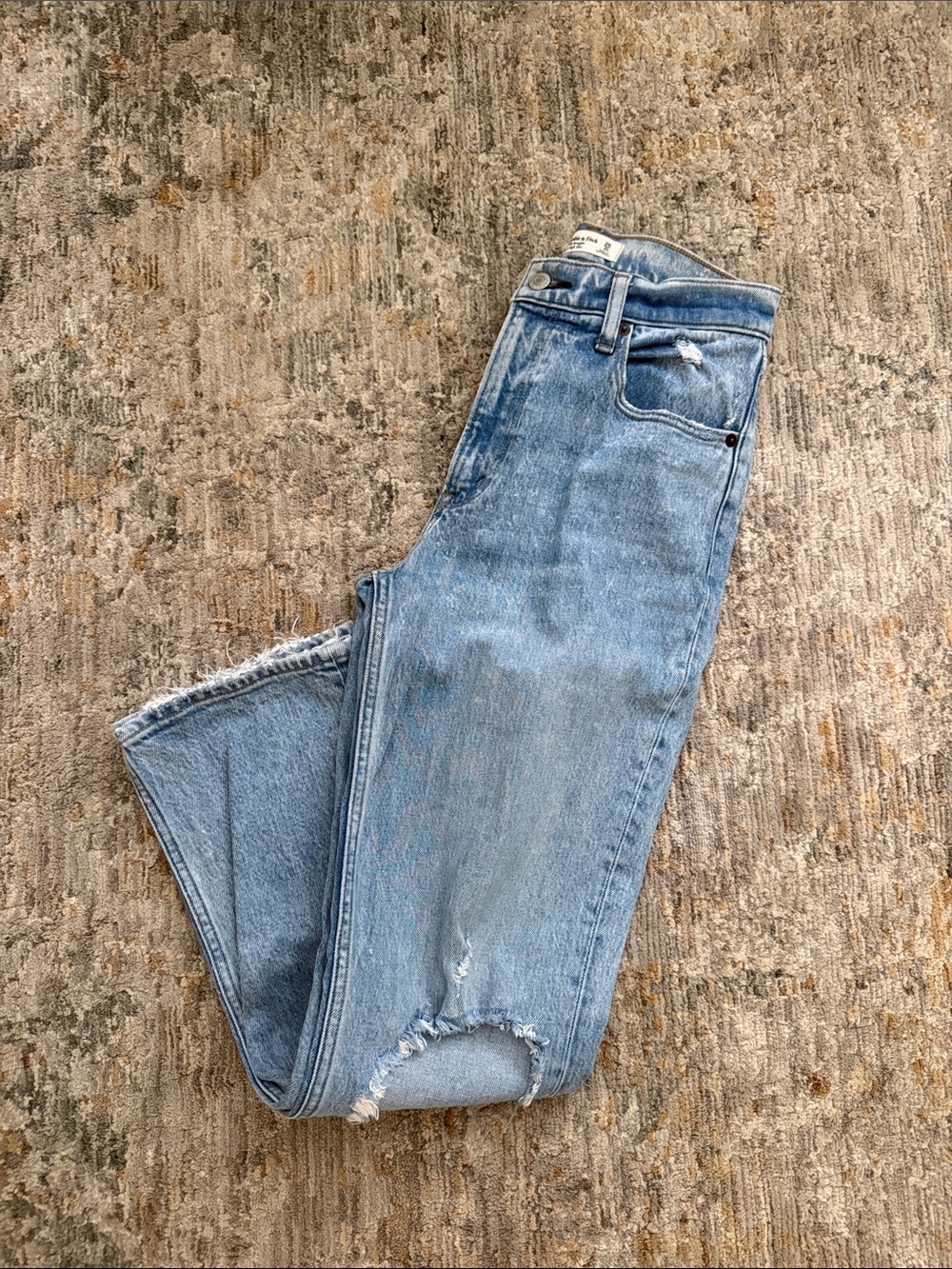 Abercrombie 90s Straight Ultra High Rise Jeans